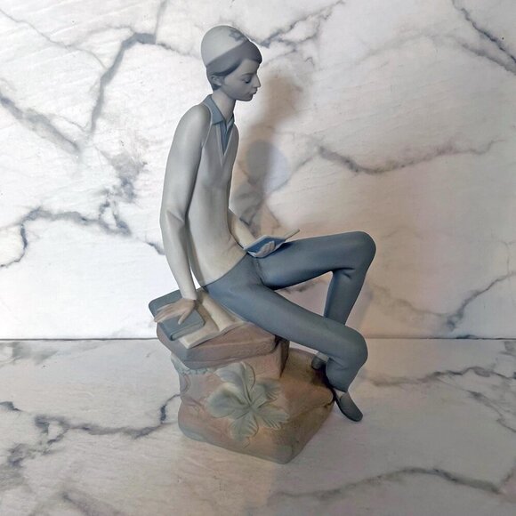 Vintage Lladro 4684 Hebrew Student. Bar Mitzvah gift - Picture 2 of 7
